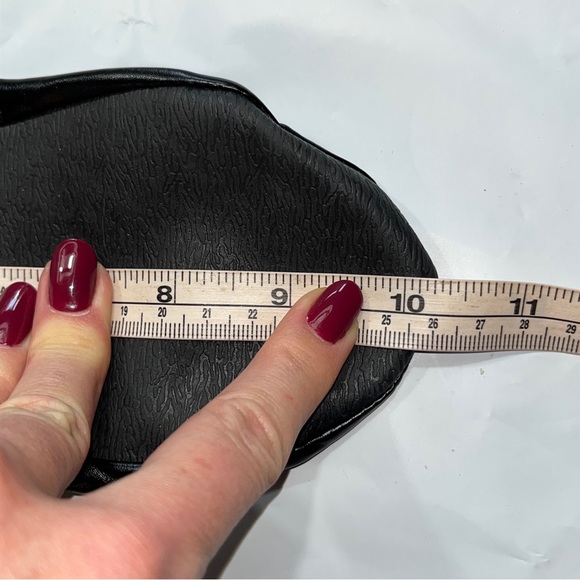 Large Black Ballet FLATS shoes Portable Travel Roll up Slippers In Bag Comfort L - Picture 3 of 14